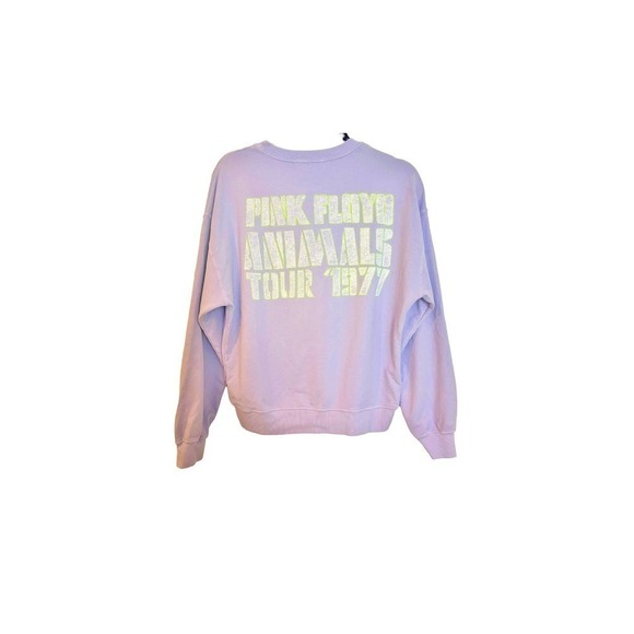 DAYDREAMER Pink Floyd Animals Tour '77 Crew In Distressed Lavender Size M - Picture 9 of 10